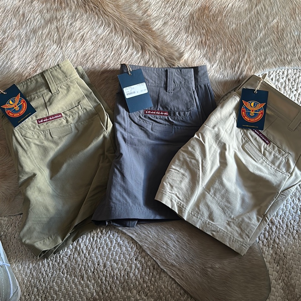 Half-Moon Threadworks 5” Inseam shorts